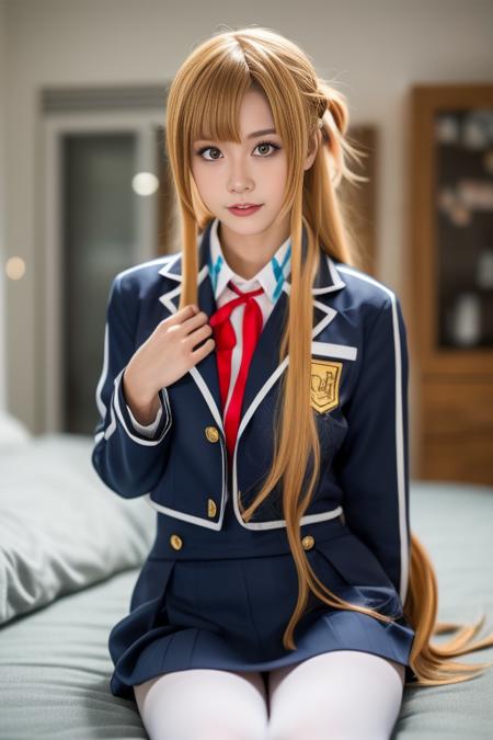 刀剑神域 结城明日奈 校服 yuuki asuna school uniform