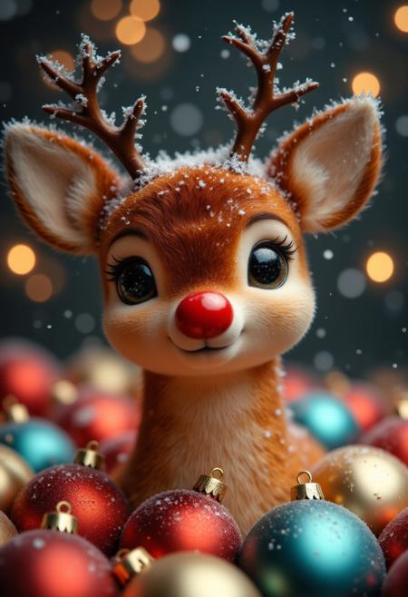 Midjourney Christmas Magic FLUX LoRA