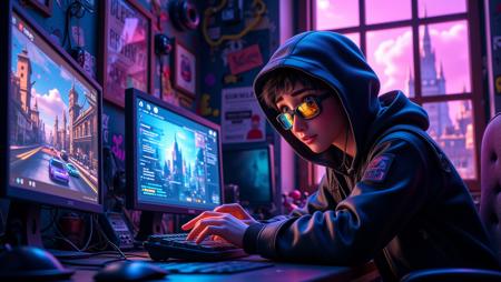 Cute 3d Cartoon Flux