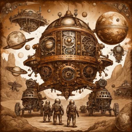 SteampunkAI [10MB] LoRA extraction