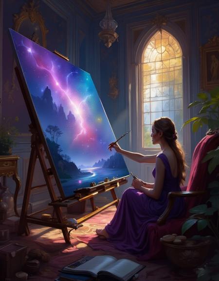 Eldritch Digital Painting  | for Flux.1 dev