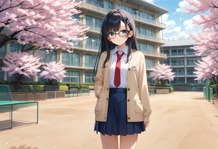 学校の校庭 School grounds PONY