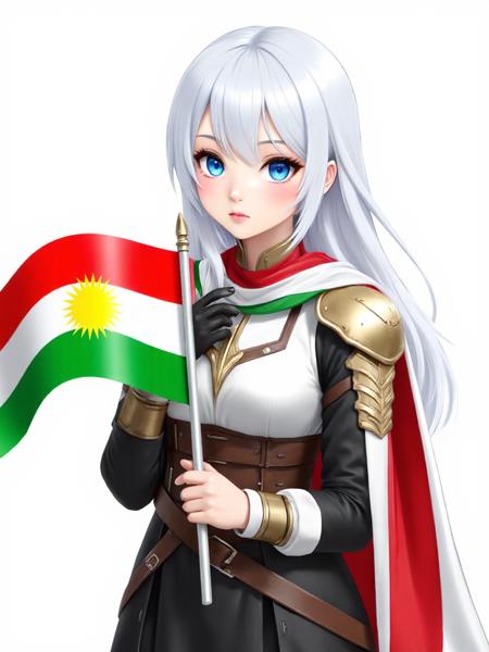 Kurdistan Flag - ئاڵای کوردستان