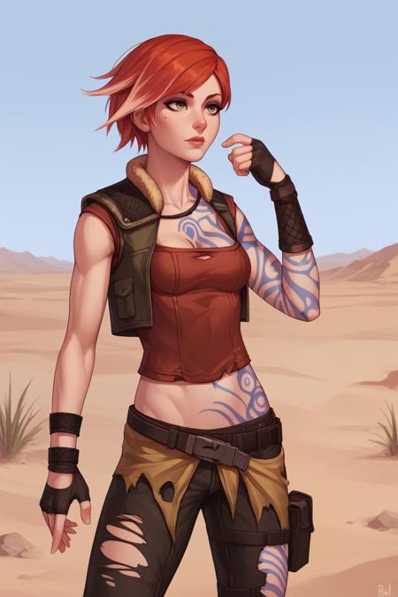 Lilith (Borderlands 2) [PONYXL] Character Lora版本v1.0 (ID: 361006)