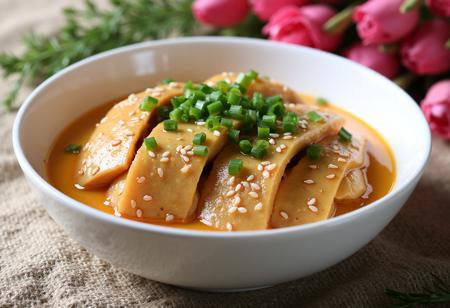 Flux-口水鸡-Steamed Chicken with Chili Sauce