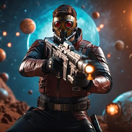 Starlord (with mask) - SDXL