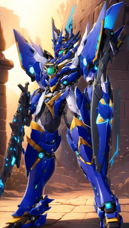 Super robot diffusion(Gundam, EVA, ARMORED CORE, BATTLE TECH like mecha lora)