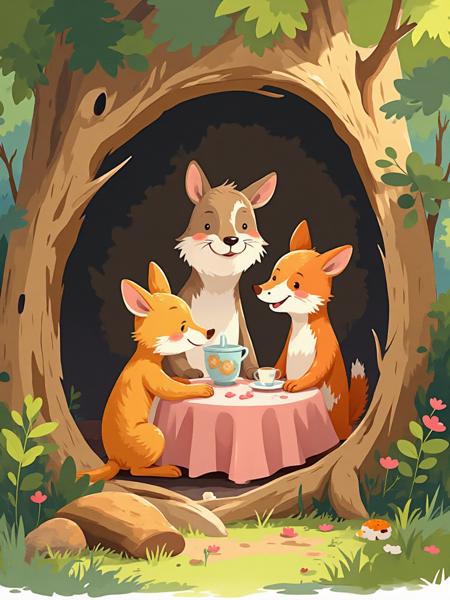 Kid Book illustration | Lâm Panda