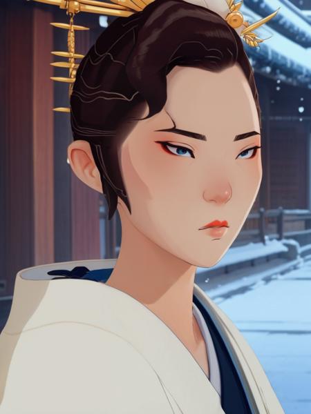 Blue Eye Samurai Style