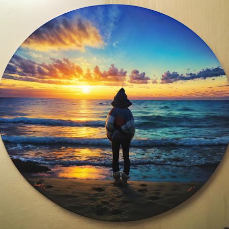 Circle | Style Oil Painting