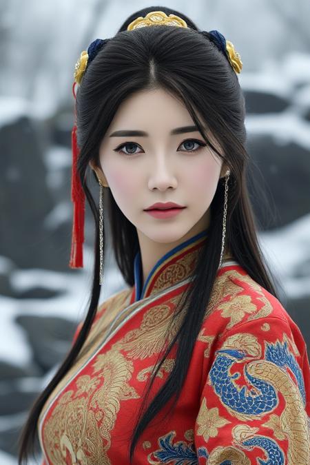 Virtual Asian Female Character 18