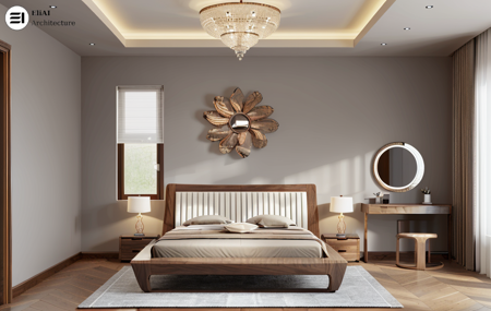 EliAI Neoclassic Wood Interior