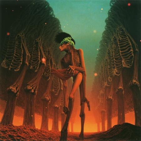 Zdzisław Beksińskie Style - FLUX LoRa