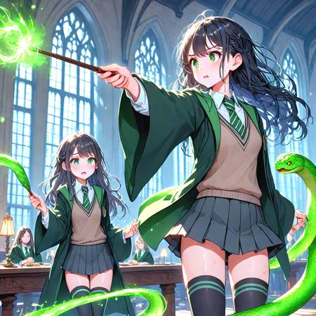 girl like slytherin