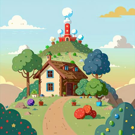 Landscape illustration