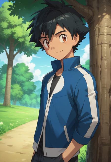 Ash Ketchum - Pokemon X and Y Version - Pony + Illustrious