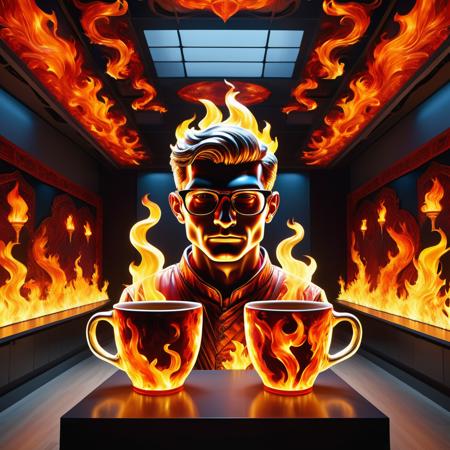 DonM - Another Made of Fire Style [SD1.5,SDXL]
