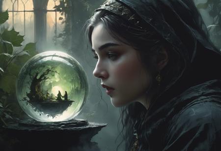 Black and white art
