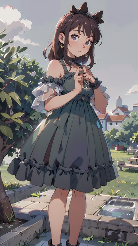 【去海边】Dress No.12 Grey Dress