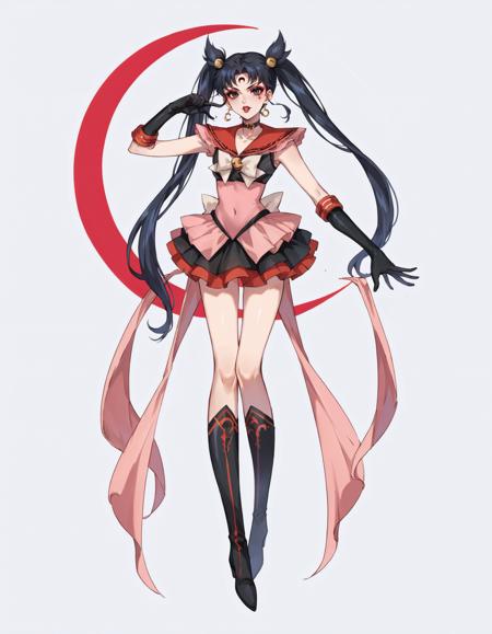[Pony XL] Change-A-Character: Evil Sailor Scout, Your Waifu Has Joined the Force of Evil!