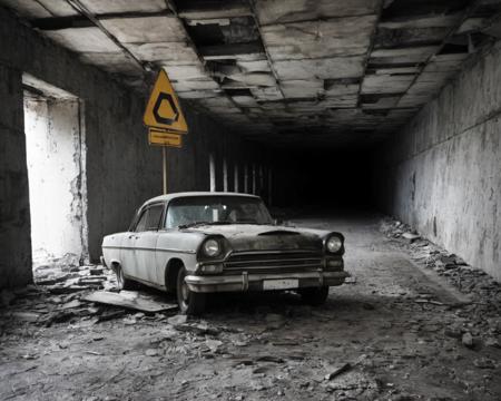 Old Time Post Apocalyptic Enviroment XL