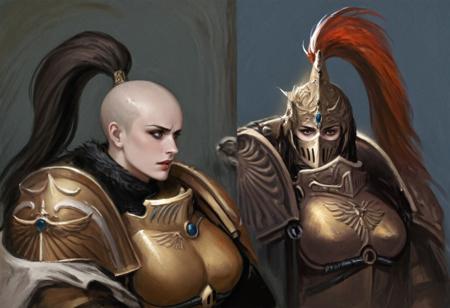 Sisters of Silence: Warhammer 40K (SDXL)