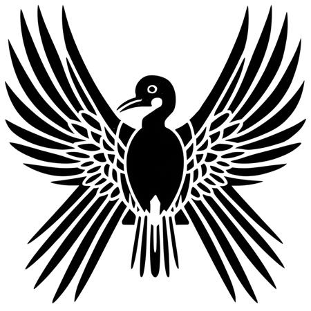original family crest with leaf vein