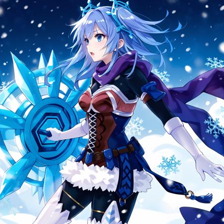 Yu-Gi-Oh! - Dance Princess of the Ice Barrier (氷結界の舞姫) PonyXL