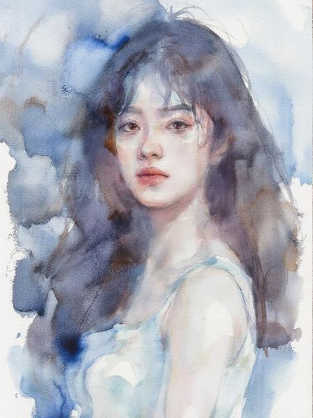 some watercolor 水彩画 FLUX