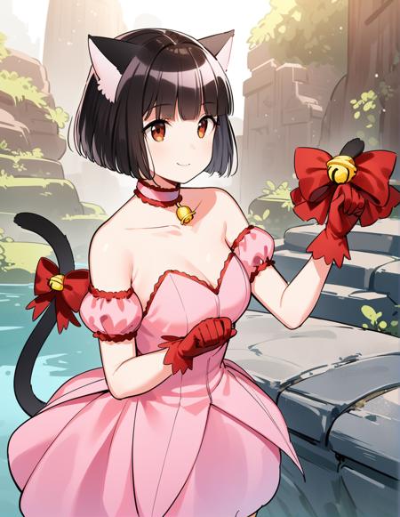 [Animagine & Pony] Mew Ichigo Outfit / Tokyo Mew Mew / ミュウイチゴ衣装 / 東京ミュウミュウ