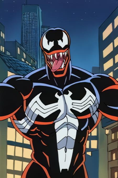 Venom (Eddie Brock) Spider-Man The Animated Series [LoRA]版本Venom v1.0-B Pony XL v6 (ID: 569237)