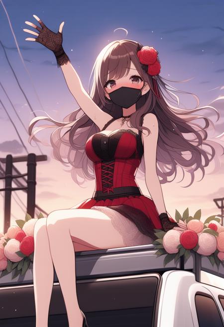 girl like parade float