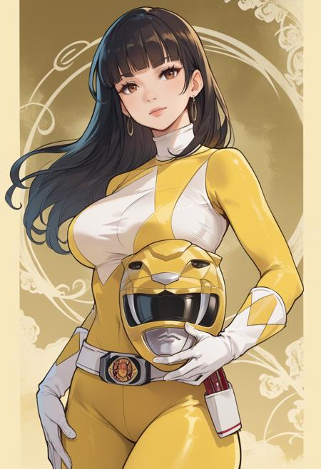 Mighty Morphin Power Rangers - Yellow Ranger PonyXL