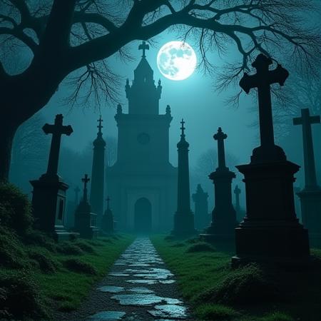 Haunted Streets of Highgate: A Gothic Cemetery Lora