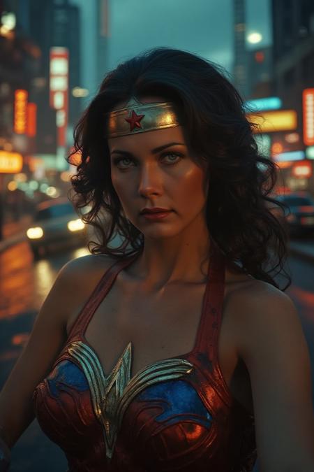 Lynda Carter - Wonder Woman - 1970s (Flux LoRa)
