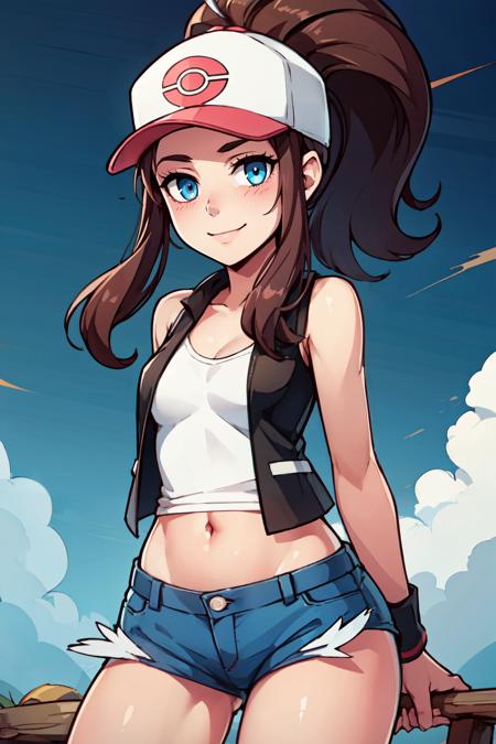 Hilda: Monochrome Master |トウコ  (Pokemon) [Pony & Illustrious & SD1.5]