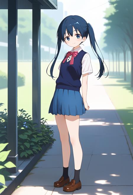 [Pony/SD1.5] Komichi Aya (小路綾) | Kiniro Mosaic版本XL-Pony-v1 (ID: 706386)