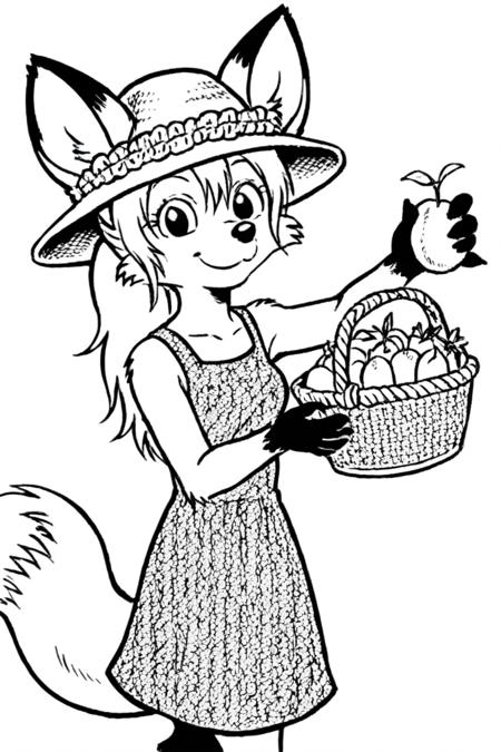 Millie from Ozy and Millie ('90 style)