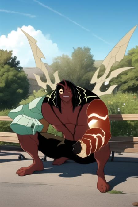 Mutant Kevin 11 -- Ben 10 Classic Pony+1.5