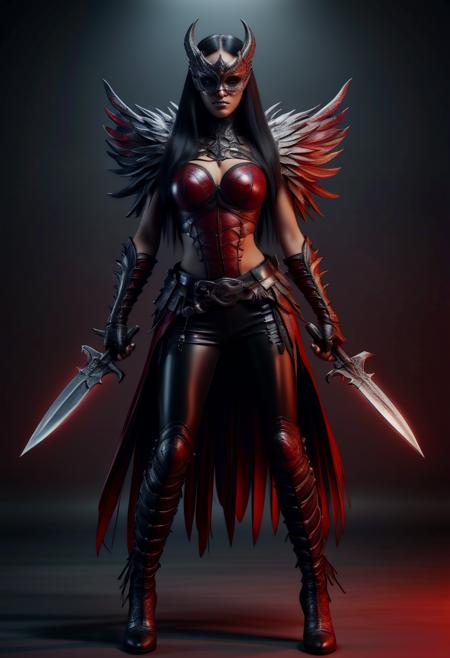 Dynamic Wildcard - armored demon unleashed