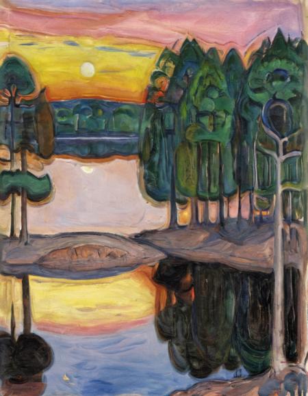 Edvard Munch SDXL 1.0 art style LoRA ?