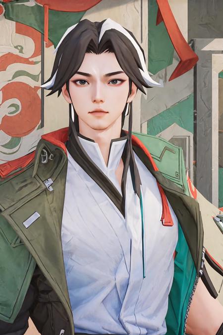 Gaun yu(关羽-百相守梦)---王者荣耀/Honor of kings版本v1.0(建模纯净版) (ID: 60412)