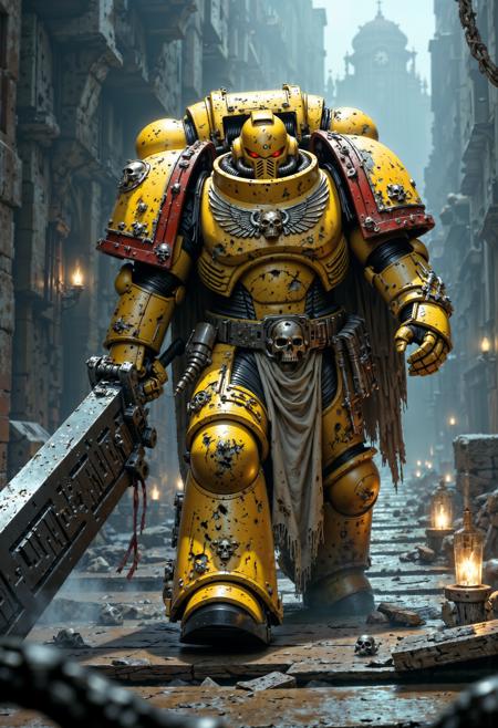 The Space Marines Warhammer 40K | Flux + Pony