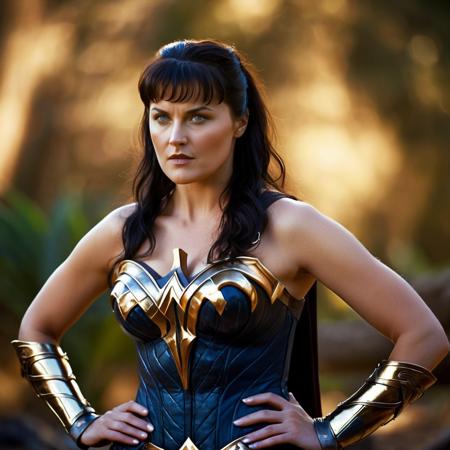 Xena: Warrior Princess 1995 XL + SD1.5 + F1D (Character based + Style)
