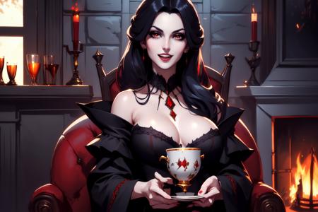 Female Vampire Style | Pony / SD1.5