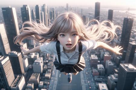 flying girl