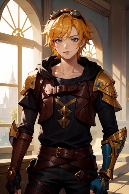 Ezreal + Porcelain Protector Ezreal | League of Legends