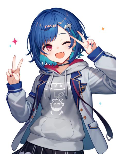 Chigusa Nishizono 西園チグサ - Nijisanji にじさんじ - PonyXL版本v1.0 (ID: 705955)