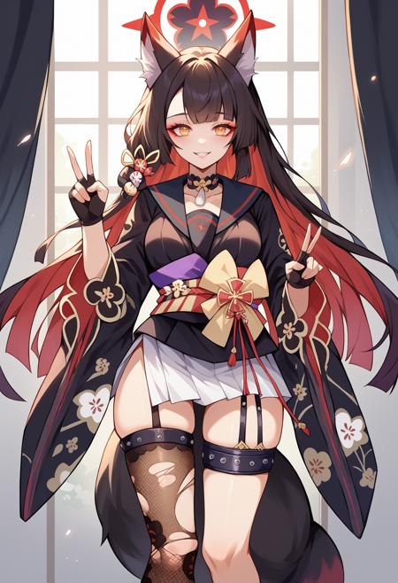 Kosaka Wakamo (3 Outfits) | Blue Archive | [Pony XL]版本v1.0 (ID: 701458)