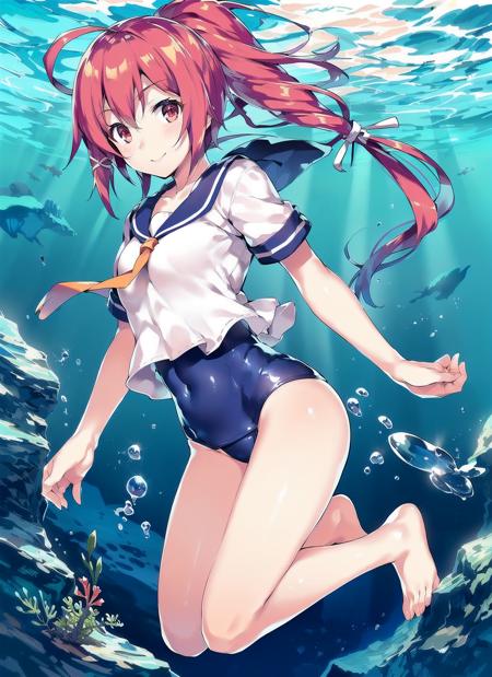 Kantai Collection (Kancolle) Submarines | I-168 I-58 I-8 I-19 I-401 艦これ 潜水艦  イムヤ 伊168 ゴーヤ 伊58 はち 伊8 イク 伊19 しおい 伊401